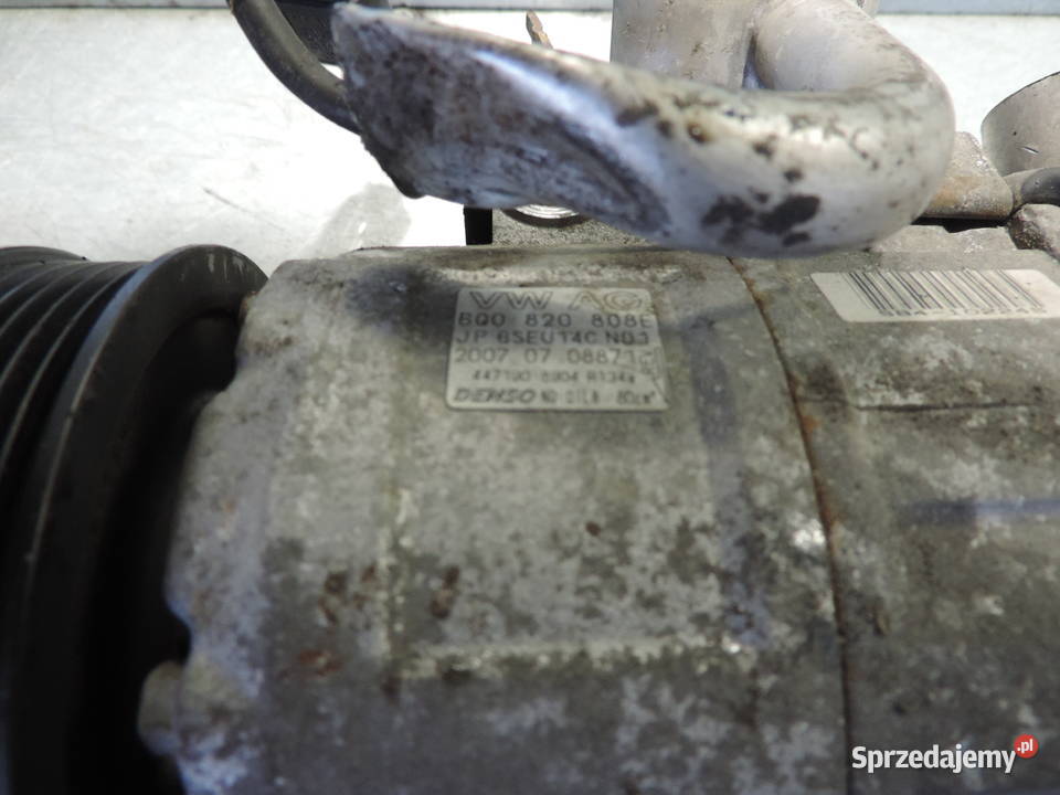 KOMPRESOR SPRĘŻARKA KLIMATYZACJI VW POLO 9N FL Rok produkcji 2007 małopolskie Nowy Sącz