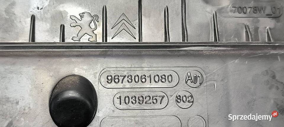 OBUDOWA FILTRA PEUGEOT 207 9673061080 Pozostałe Lipno