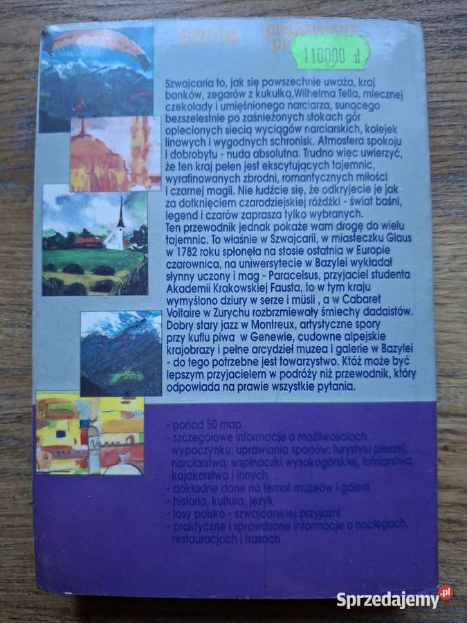 Szwajcaria Marek Honan Pascal przewodnik Kraków