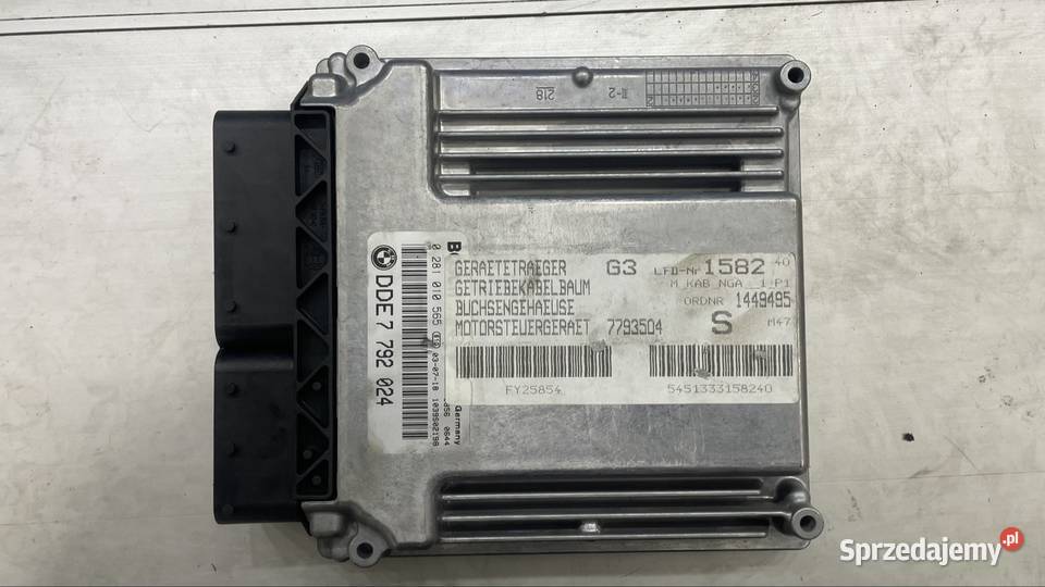 Sterownik silnika BMW E46 320D lubelskie