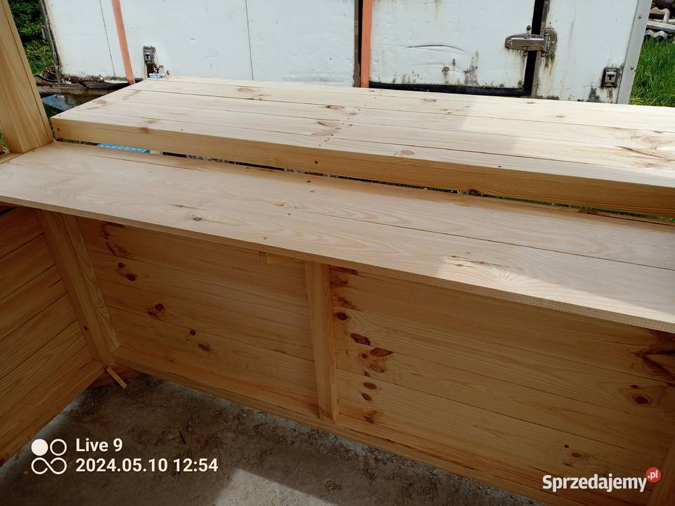 Budka handlowa drewniana Solec nad Wisłą