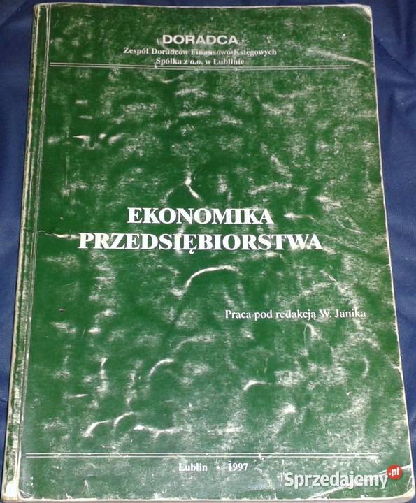 Ekonomika przedsiębiorstwa Wiesław Janik miękka