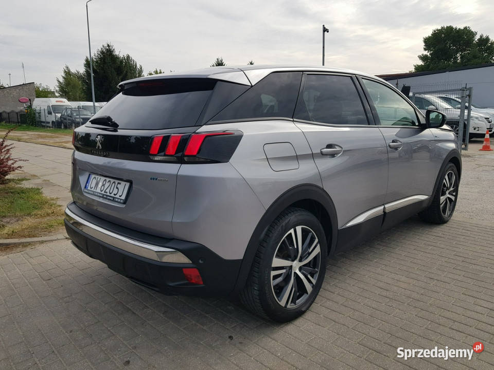 Peugeot 3008 16 Hybryda PlugIn Automat Kamera elektryczne lusterka kujawsko-pomorskie Włocławek sprzedam