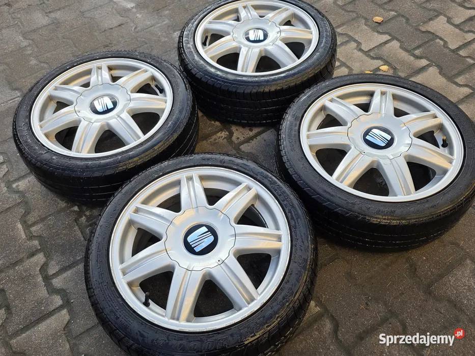 Felgi aluminiowe 16 5x100 Seat Skoda Volkswagen Motoryzacja mazowieckie Warszawa