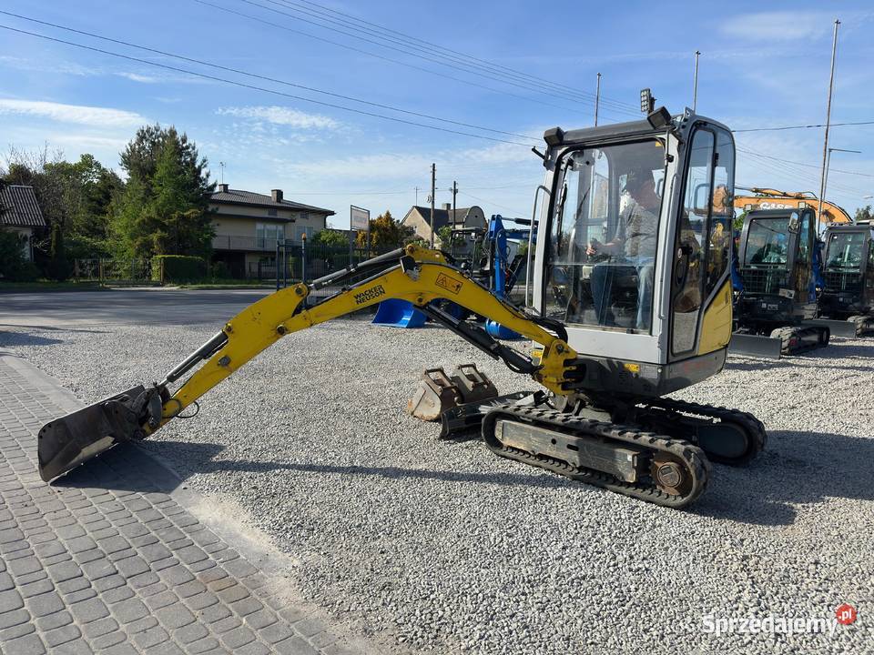 Mini koparka Wacker Neuson Et18 z 2019 Roku 3 Koparki Złoczew