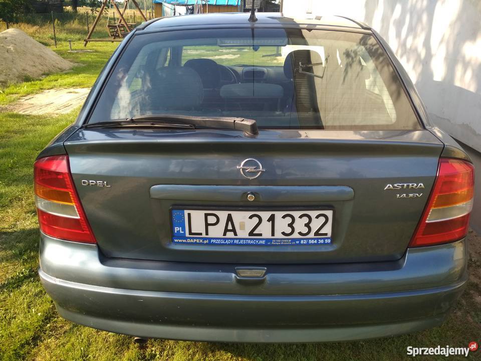 Opel Astra Club 14 16v LPG centralny zamek Hanów