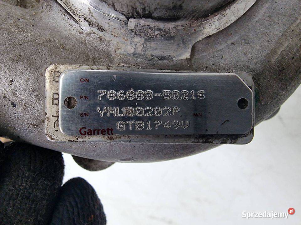 TURBOSPRĘŻARKA FORD TRANSIT MK8 7868805021S Lipno
