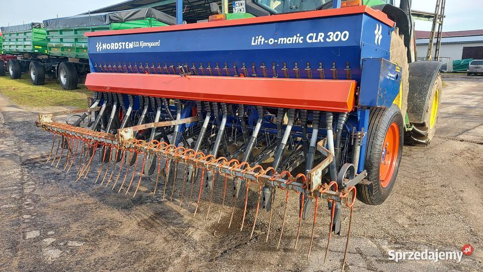 Siewnik zbożowy Nordsten 3m CLR liftomatic Bramka