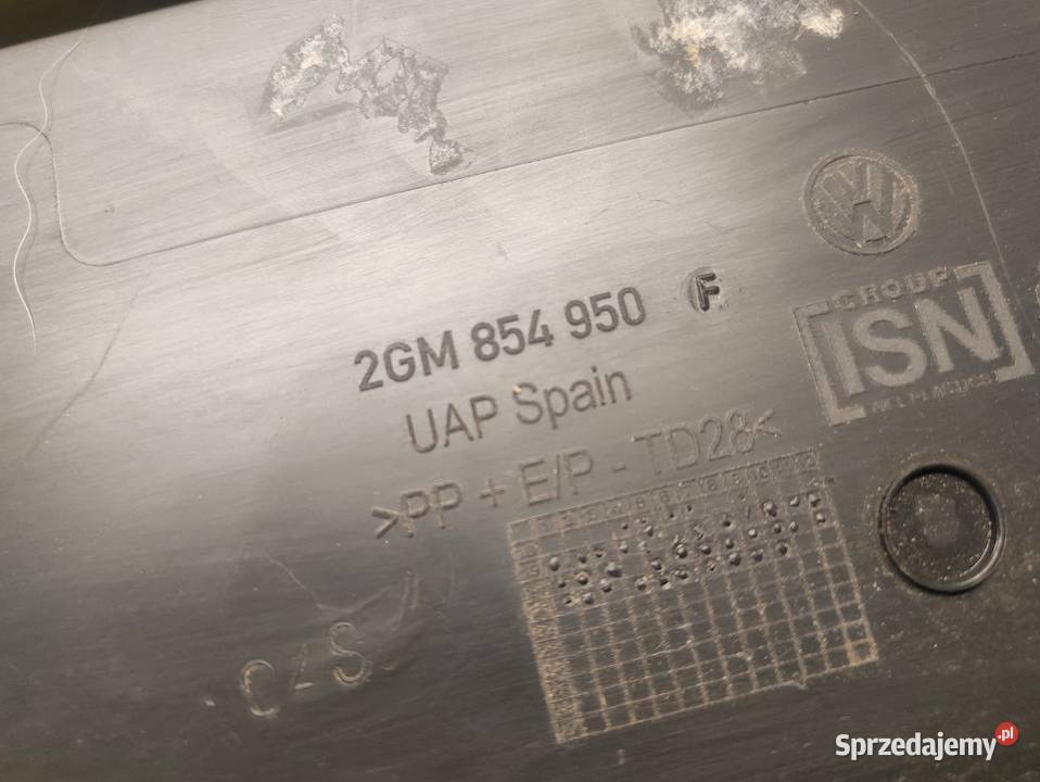 Listwa Drzwi Prawy Tył Vw TCross 2GM854950 Pleszew