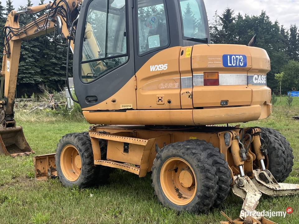 Koparka case wx95 2007 r nie cat JCB Holland Koparki