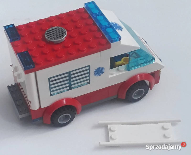 Klocki LEGO city ambulans karetka pogotowia z Klocki Nowa Sól