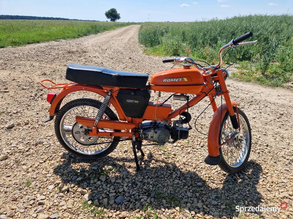 Romet ogar 200 silnik jawa 50 zamiana Radziechowice Drugie