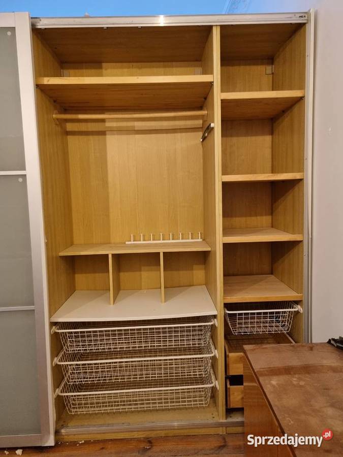 Szafa PAX IKEA ze szklanymi drzwiami Poznań