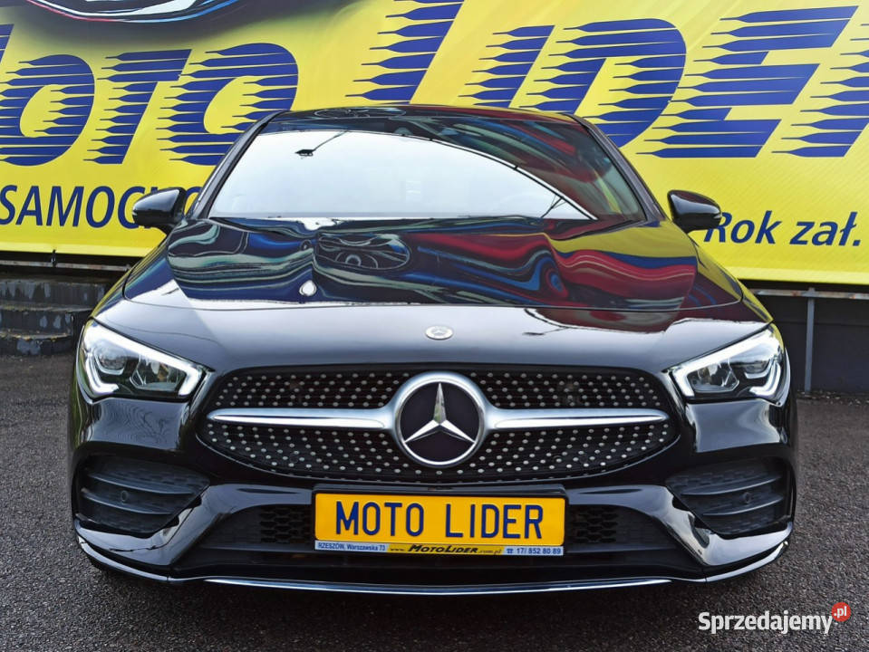 Mercedes CLA 200 AMG panorama przebogaty II 2019 nieuszkodzony Rzeszów