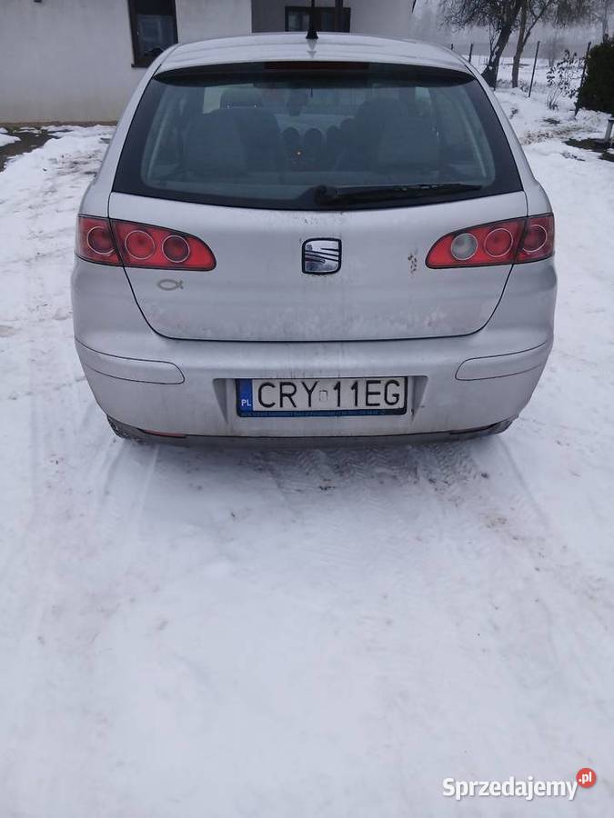 Seat Ibiza 12 Rok produkcji 2003 kujawsko-pomorskie Skrwilno sprzedam