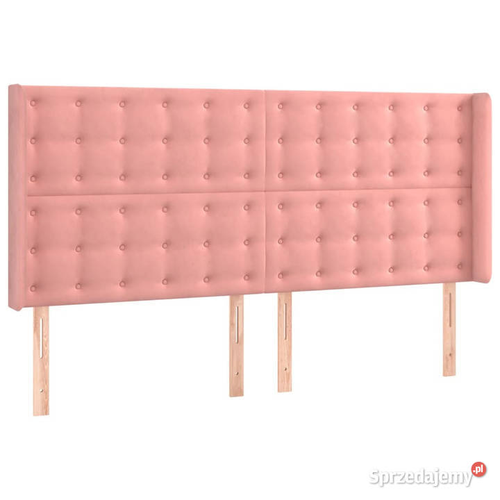 Zagłówek do łóżka z LED różowy 183x16x118128 Warszawa