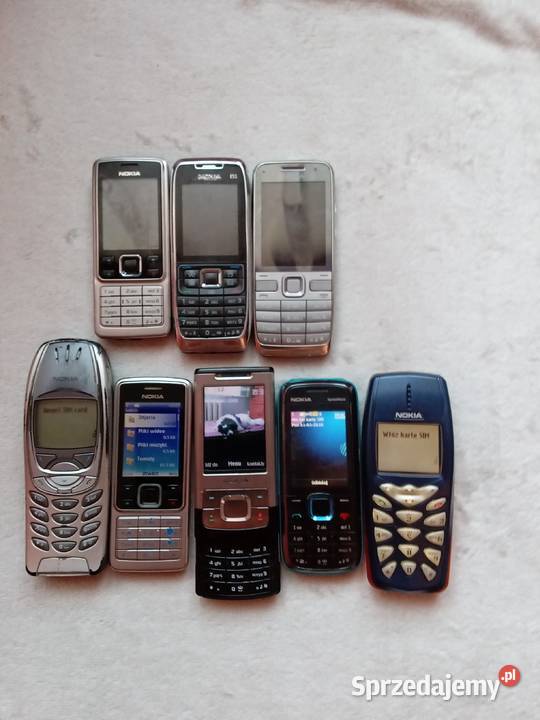 Zestaw telefonów Nokia całość Włocławek