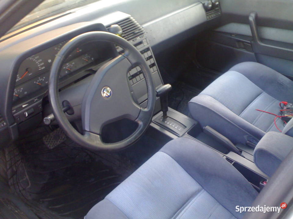 Fotele kanapy welur niebieski Alfa 164AB 30V6 Wyposażenie wnętrza Biłgoraj
