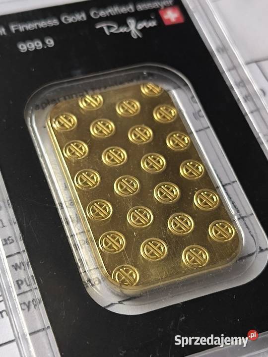Sztabka Złota 1 uncja ARGORHERAEUS Oława