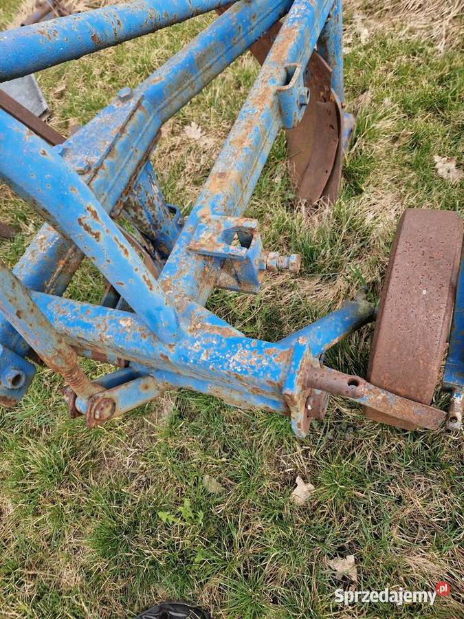 pług dwuskibowy Grudziądz używany 100 sprawny nieuszkodzony Głogowa