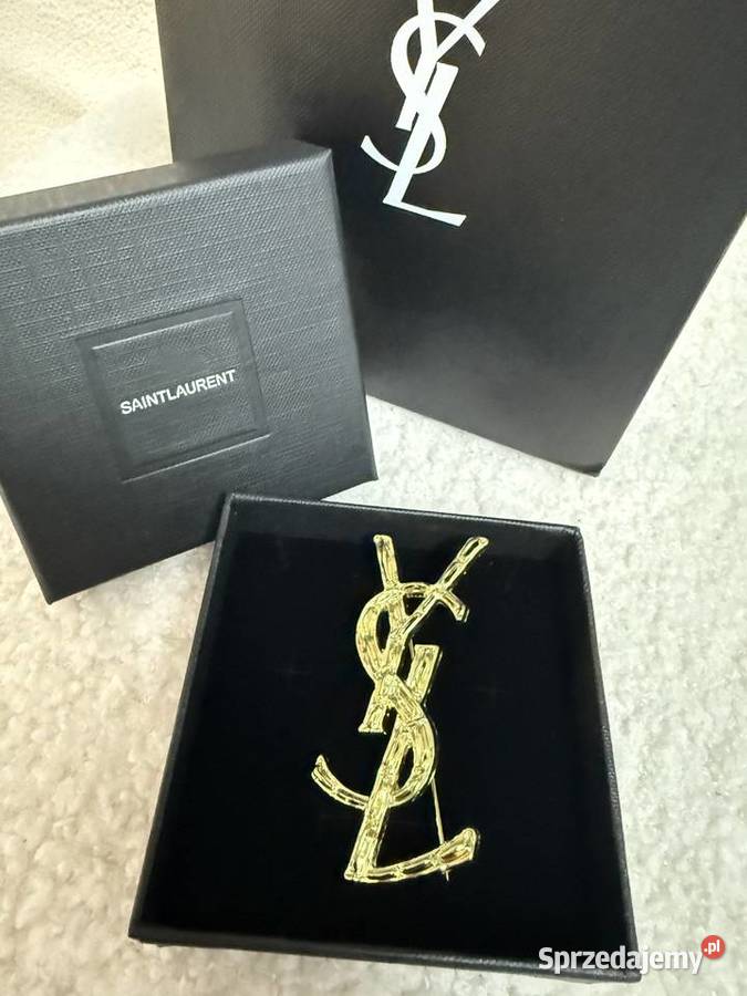 Broszka YSL Bażyny