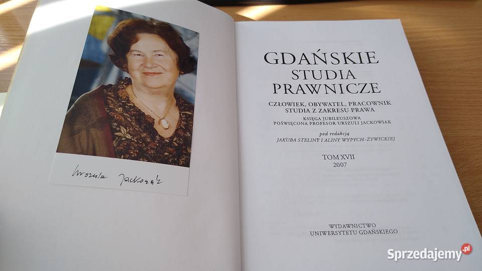 GDAŃSKIE STUDIA PRAWNICZE 17 2007 Studia prawo i administracja