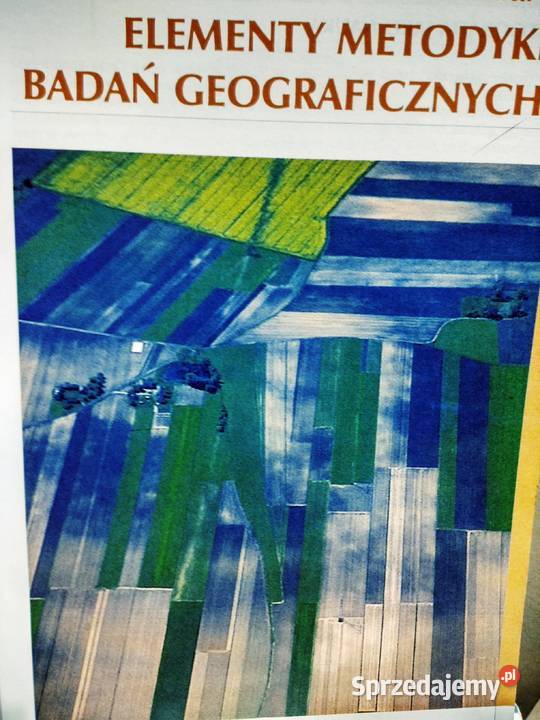 Elementy metodyki badań geograficznych Antykwariat mazowieckie Warszawa