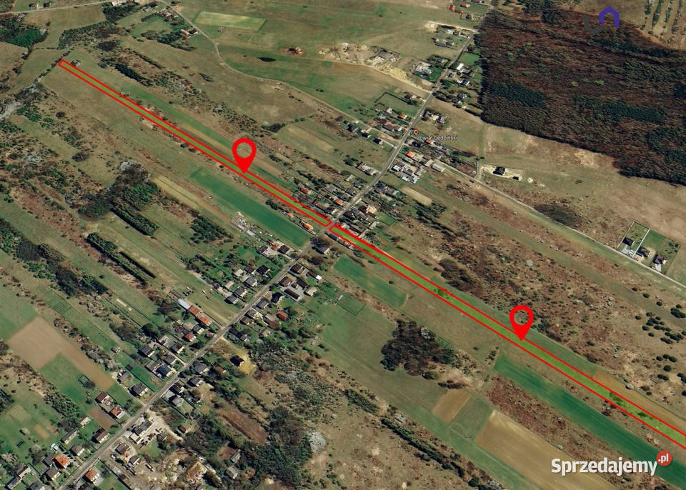 Sprzedam grunt 9729m2 Siemonia Kościuszki