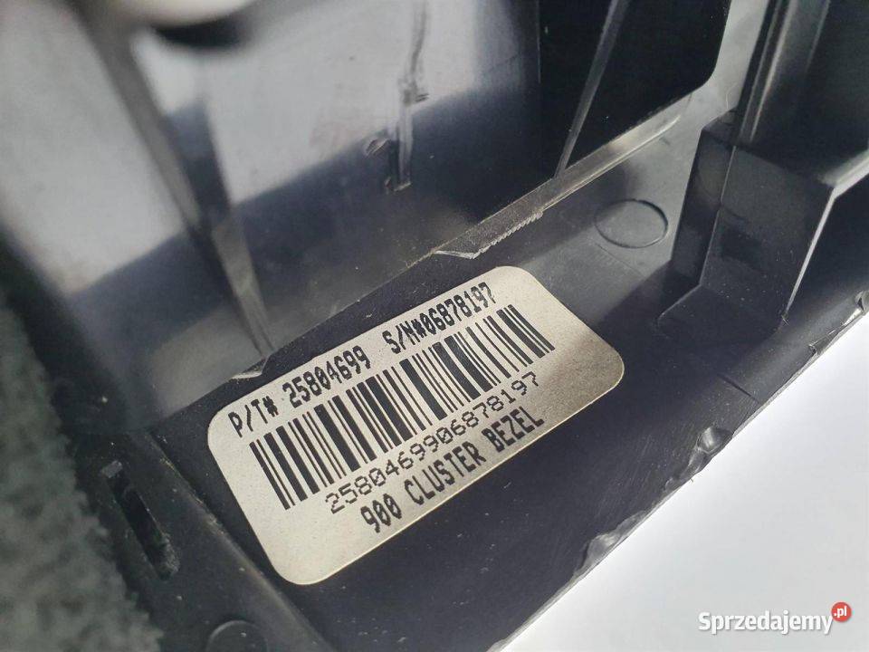 LICZNIK ZEGAR GMC YUKON XL 25804699 Lipno sprzedam