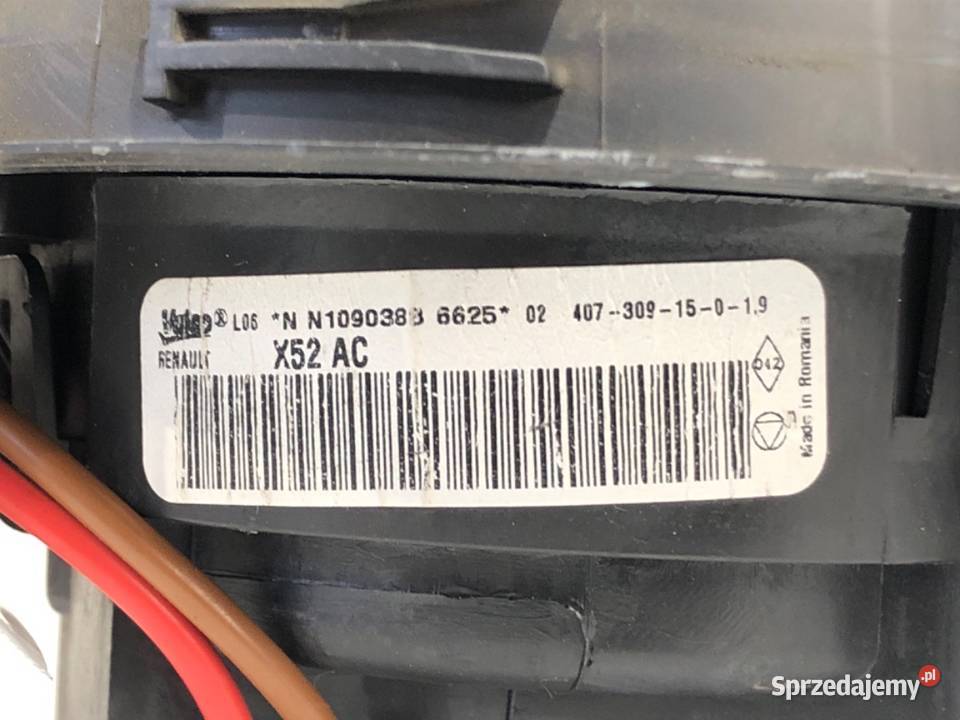 DMUCHAWA NAWIEWU DACIA DUSTER N109038B osobowe