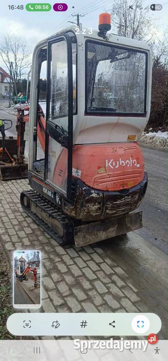 Sprzedam minikoparka kubota kx363 Chorzów