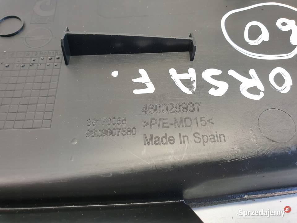Corsa F 12 12V PRAWA OSŁONA DESKI ROZDZIELCZEJ osobowe Chełm