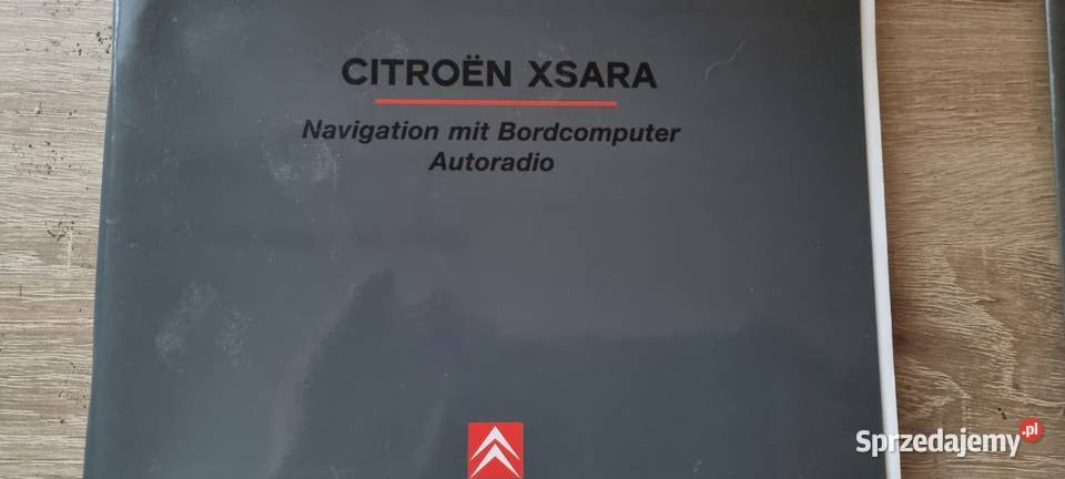 ZESTAW Instrukcja obsługi Citroen Xsara II J