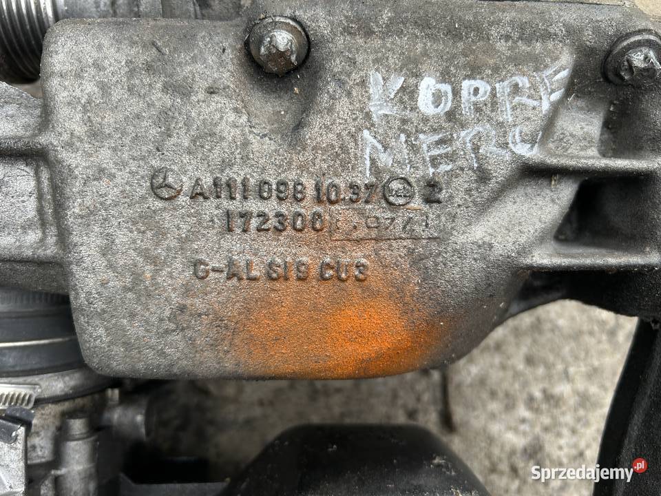 Kompresor 20 Mercedes mniejsze kółko większa moc Turbosprężarki Bodzentyn