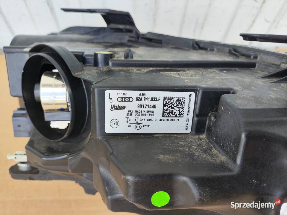 AUDI A1 82A FULL LED LAMPA LEWA osobowe zachodniopomorskie sprzedam
