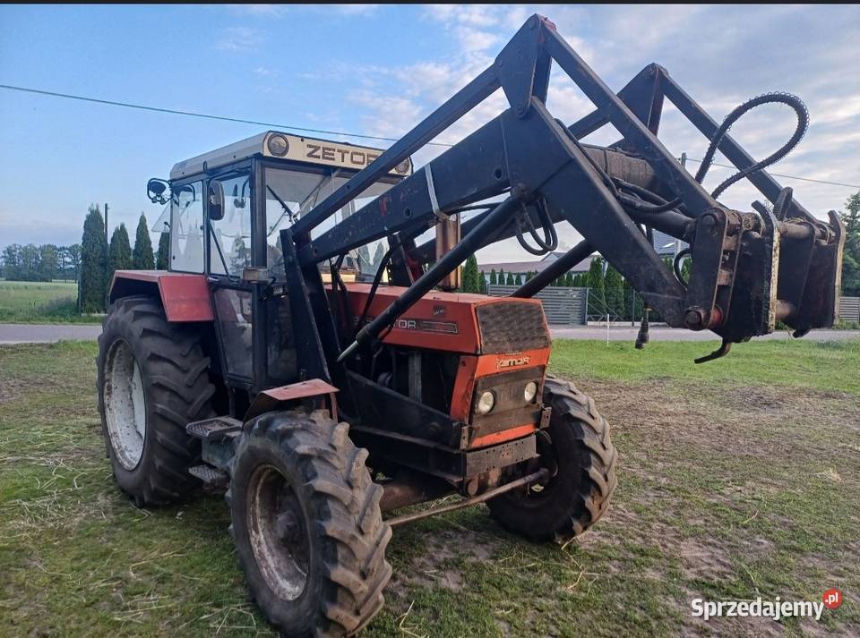 Zetor 8245 zts z turem Rewers mechaniczny Dalików