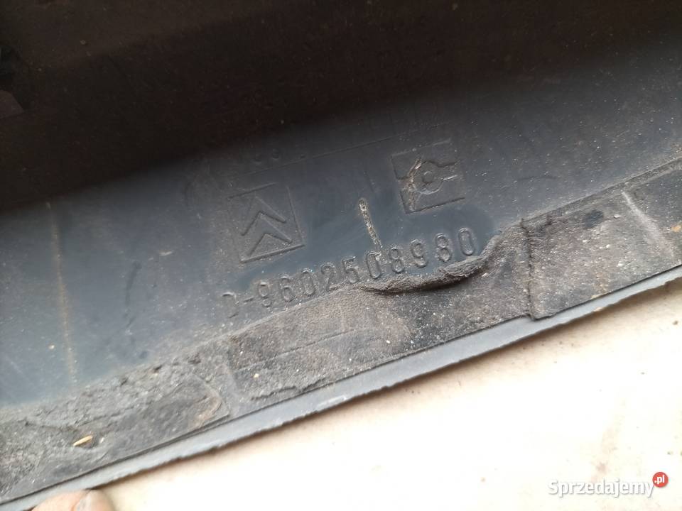 CITROEN C15 C 15 9602508980 NAKŁADKA BŁOTNIKA lubelskie Kamień-Kolonia sprzedam