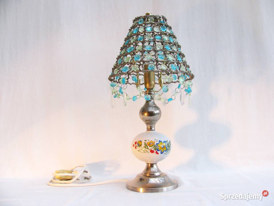 Lampka inox Koraliki Kryształki Szczecinek