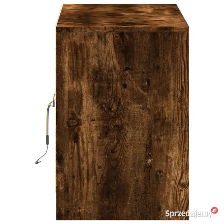 Szafka pod TV z LED przydymiony dąb 100x34x50 Warszawa