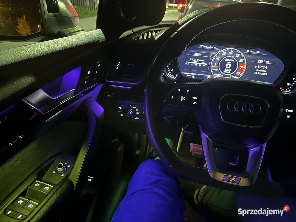 Audi SQ5 2019 30 v6 tfsi panorama matrixy światła LED Kraków
