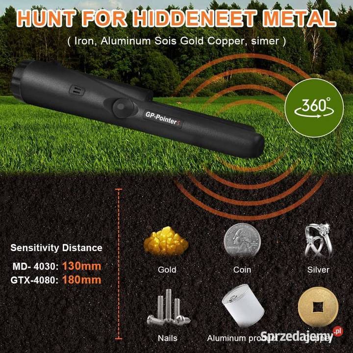 Flintronic Pinpointer 360 wykrywacz metali