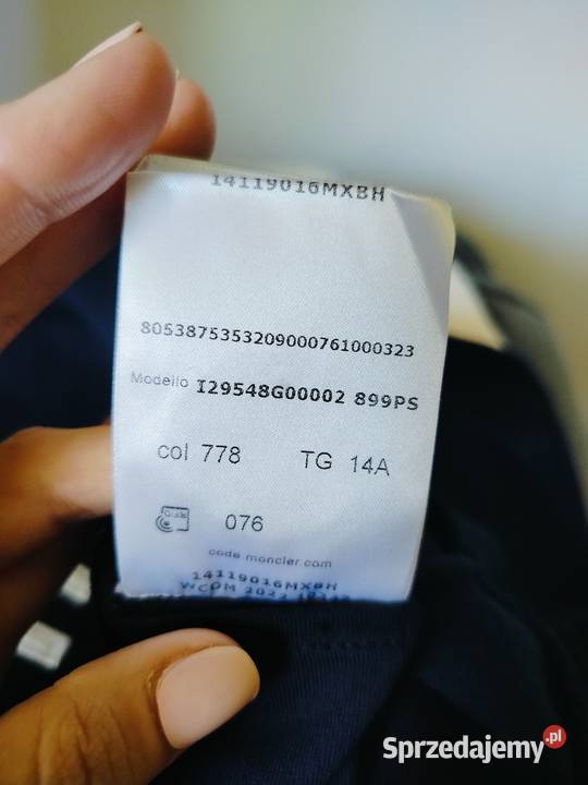 Moncler bluza World Boxing Championships 1952 Tczew