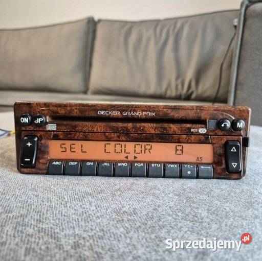 Unikatowe radio w kolorze drewna Becker Grand Koszalin