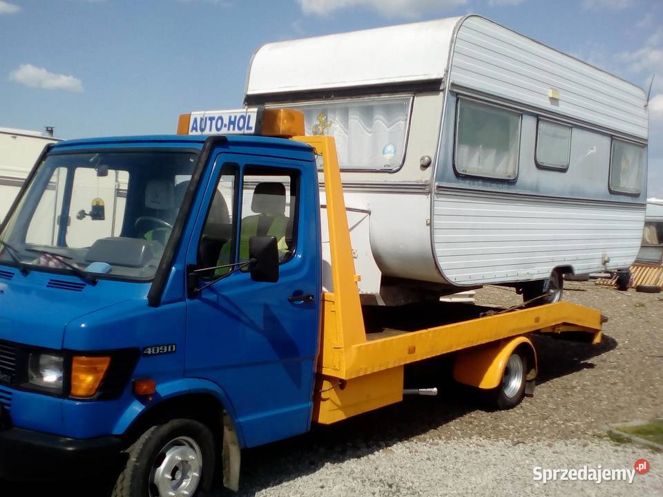 Mercedes 409 auto laweta 84 480000km Sochaczew