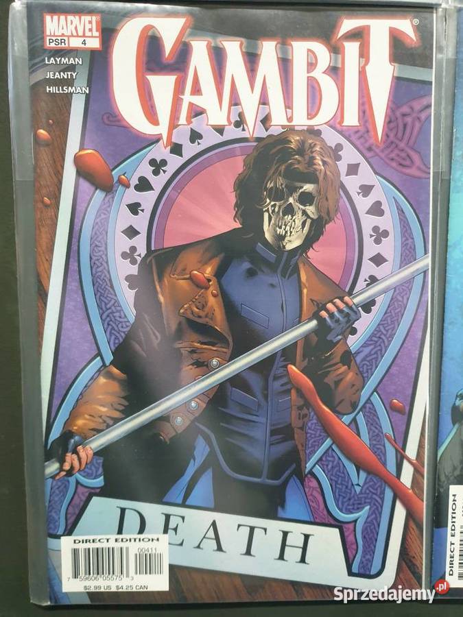 Gambit 4 oryginalne komiksy Marvel USA Książki i Podręczniki Gdynia sprzedam