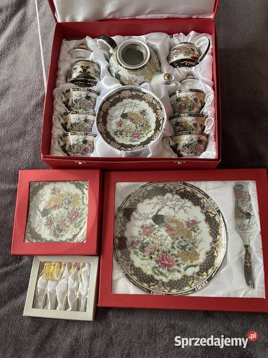 Zestaw porcelany japońskiej Yamasen z Sosnowiec