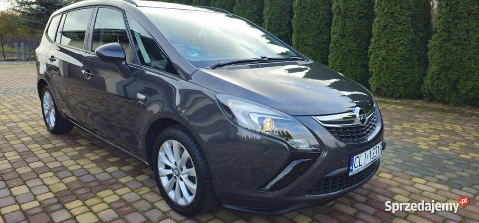 Opel Zafira 14 140 bezwypadkowy C 2011 1400cm3 Jastrzębie