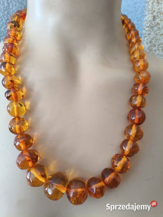 Naszyjnik Bursztyn Vintage Białystok