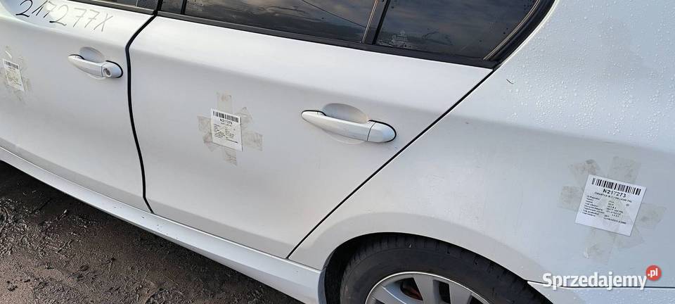 DRZWI LEWE TYŁ BMW SERIA 1 E87 ALPINWEISS 300 Pozostałe kujawsko-pomorskie Lipno