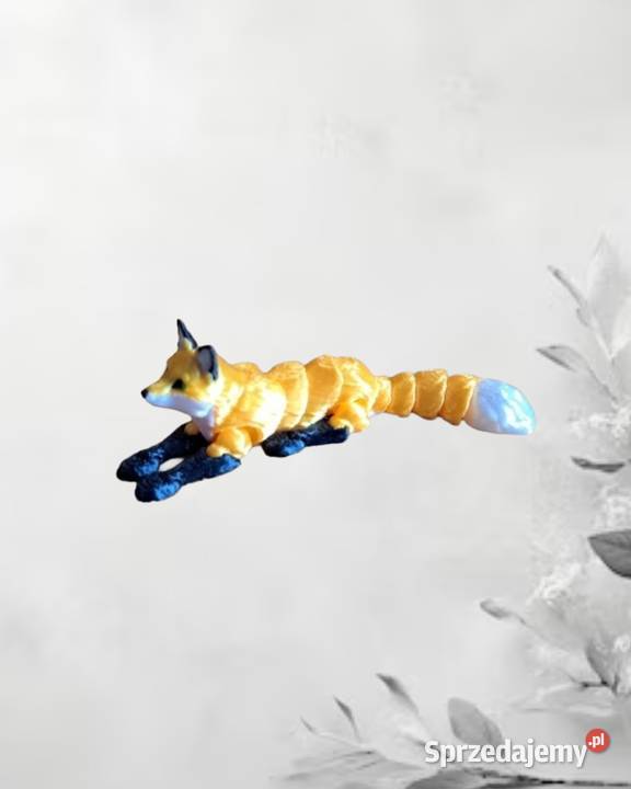 Ruchomy lisek 3D figurka sensoryczna małopolskie Kraków sprzedam